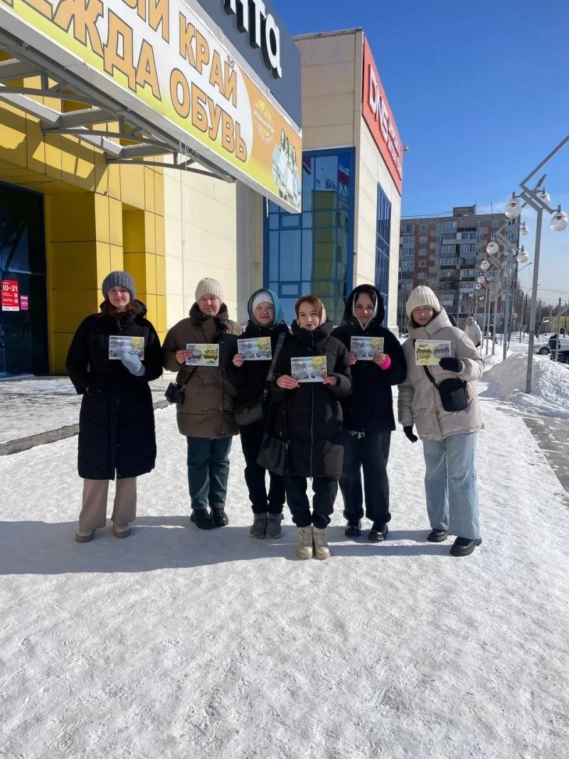 Студенты колледжа стали соорганизаторами экологической акции «День без автомобиля»